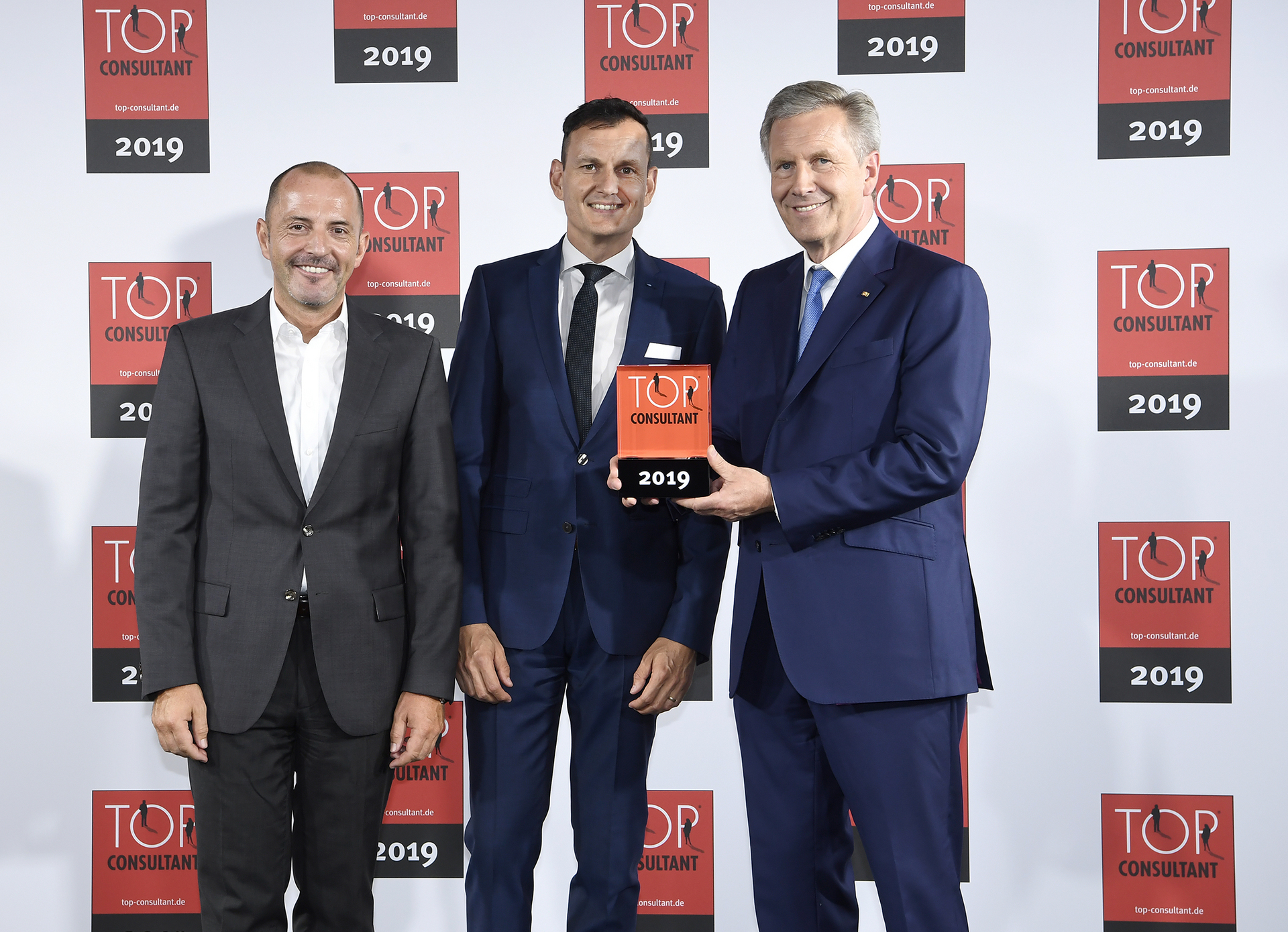 Christian Wulff - Auszeichnung zum TOP Consultant 2019