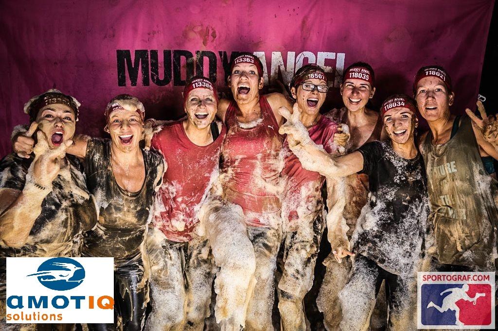 amotiq solutions Frauenpower beim Muddy Angel Lauf 2018